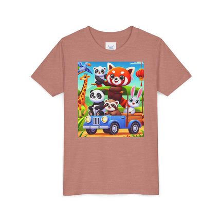 Safari Friends on the Move Youth Short Sleeve Tee