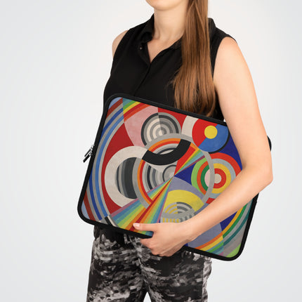 Rythme No. 1 by Robert Delaunay Laptop Sleeve