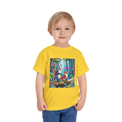 Whimsical Woodland Toddler Short Sleeve Tee