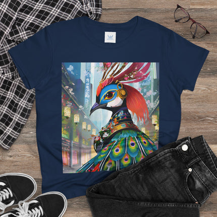 Techno Plumes Cotton Tee