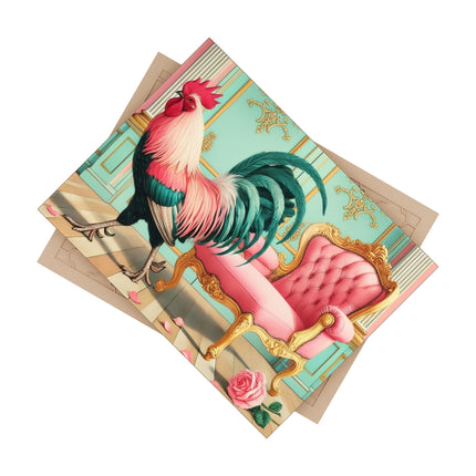 The Salon Rooster Ceramic Tile