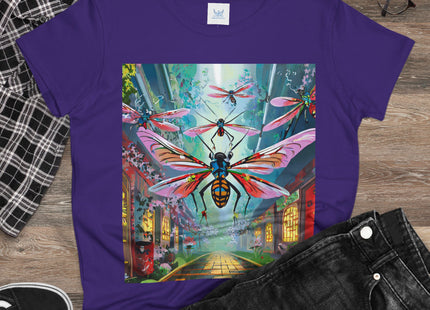 Neon Swarm Cotton Tee