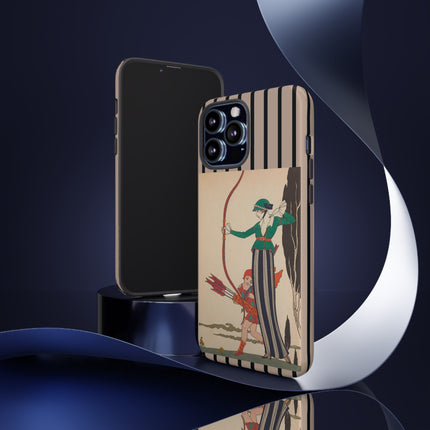 L'Arc Rouge by George Barbier Phone Cases