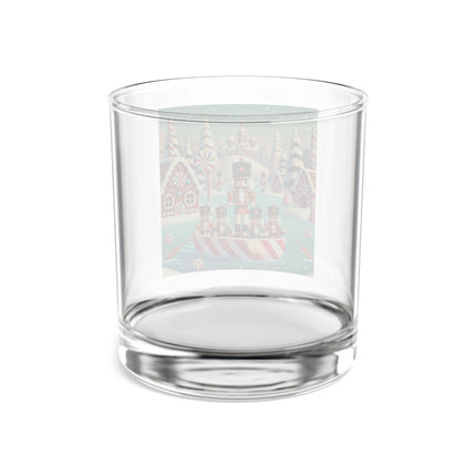 Nutcracker Candy-Striped Adventure Rocks Glass, 10oz