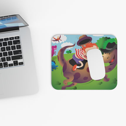 Rip-Roaring Fun Mouse Pad, Rectangle