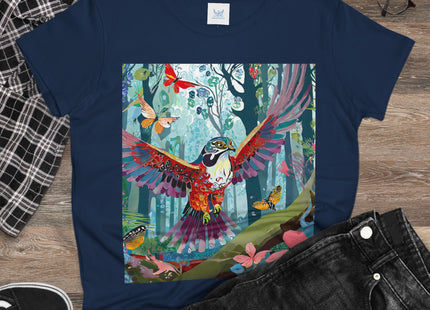 A Colorful Raptor Cotton Tee