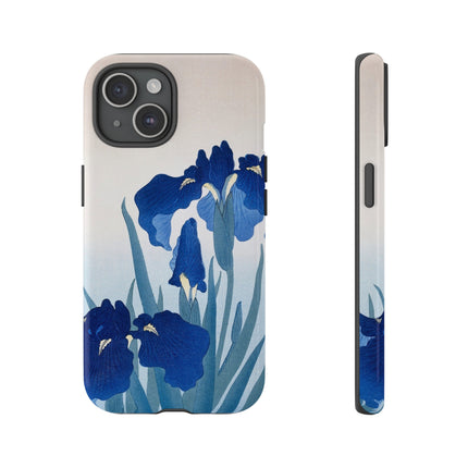 Iris Flowers by Ohara Koson Phone Cases