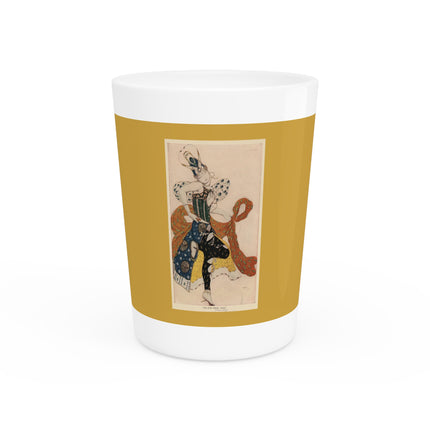 The Peri by Leon Bakst Ceramic Shot Glass