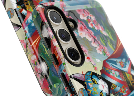Cyberpunk Geisha Phone Cases