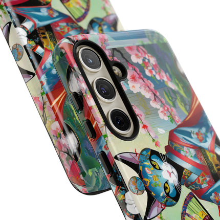 Cyberpunk Geisha Phone Cases