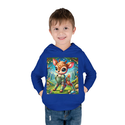 Fawn Defender Toddler Pullover Fleece Hoodie