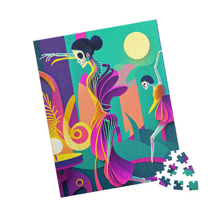 Dance of the Skeleton Ballerinas Puzzle (110, 252, 520, 1014-piece)