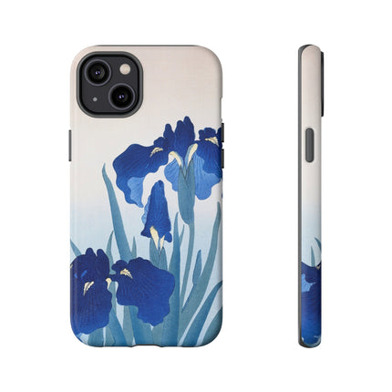 Iris Flowers by Ohara Koson Phone Cases
