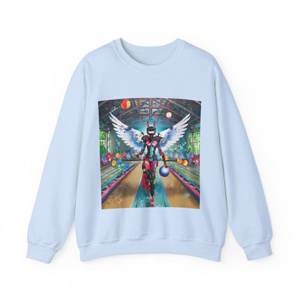 Samurai Robot Angels Unisex Heavy Blend™ Crewneck Sweatshirt