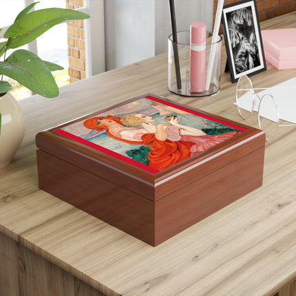 Sur la Route d'Anacapri by Gerda Wegener Jewelry Box