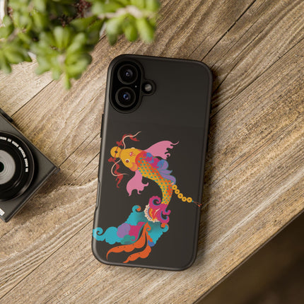 Golden Koi Phone Case – Lucky Swim & Vibrant Fortune