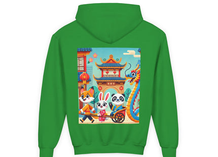 Lantern Street Dragon Parade Youth Heavy Blend Hooded Sweatshirt
