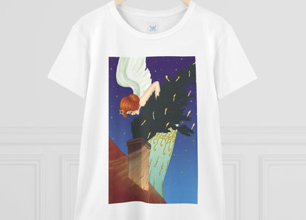 The Christmas Angel Women's Midweight Cotton Tee