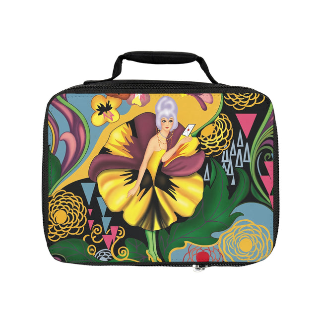 Enchanted Pansy Elegance Lunch Bag