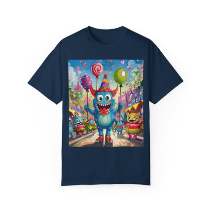Monster Parade Madness Unisex Garment-Dyed T-shirt