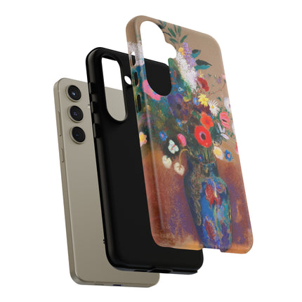Bouquet of Flowers by Odilon Redon Phone Cases