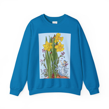 Daffodil Fairy Unisex Heavy Blend™ Crewneck Sweatshirt