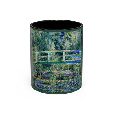 Water Lilies and Japanese Bridge by Claude Monet Colorful Mugs (11oz, 15oz)