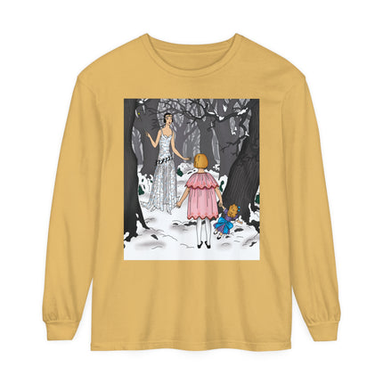Fairy Tale Elegance Unisex Garment-dyed Long Sleeve T-Shirt