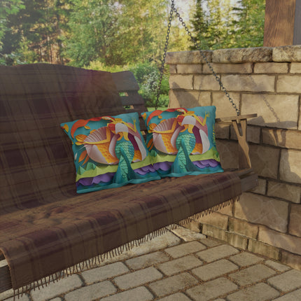 Charming Mermaid Outdoor Pillows