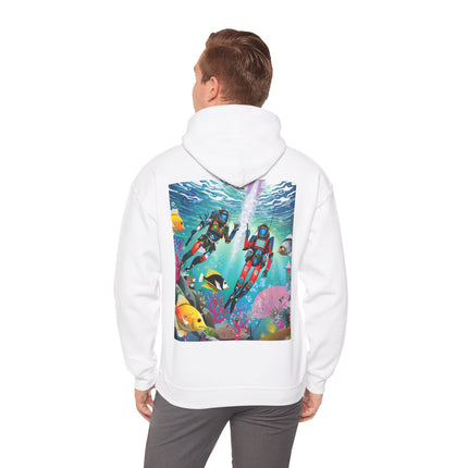 FBI Robot Dive Team – Heavy Blend™ Hooded Sweatshirt