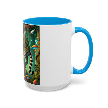 Silent Stripes Colorful Mugs (11oz, 15oz)