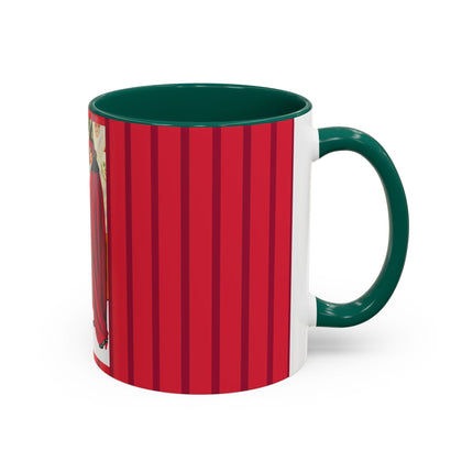 The Hallowe'en Cauldron In the Firelight's Gleam Colorful Mugs (11oz, 15oz)