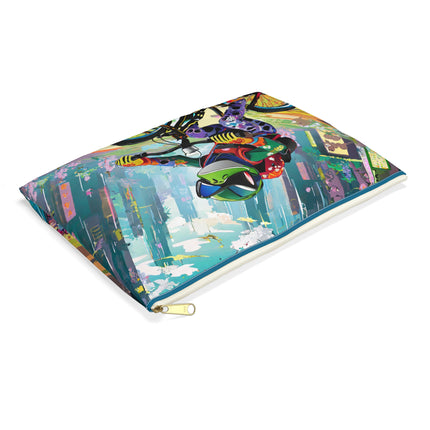 Cyberpunk Frog Pencil Case