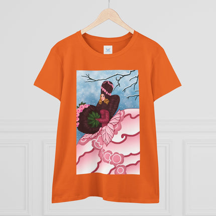 Winter Rose Empress Women's Midweight Cotton Tee