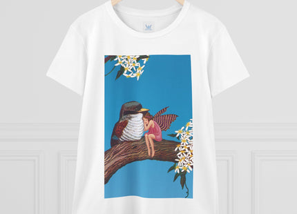 Magnolia Fairy and the Woodland Bird Cotton Tee