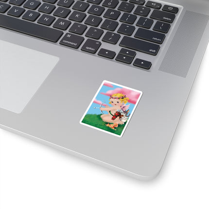 Cupid's Aim Kiss-Cut Stickers (4 Sizes)
