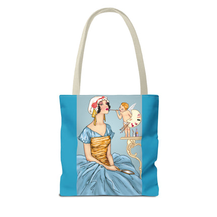 The Enchanting Painter: A Fairy's Artistic Touch Tote Bag (AOP)