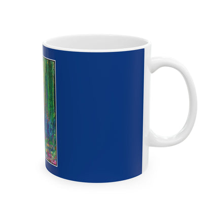 A Serene Garden Retreat at Longwood Gardens Ceramic Mug 11oz