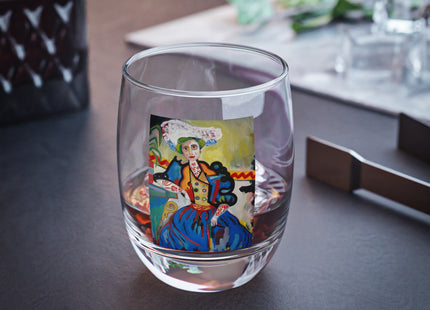 A Mulher by Amadeo de Souza-Carosa Whiskey Glass