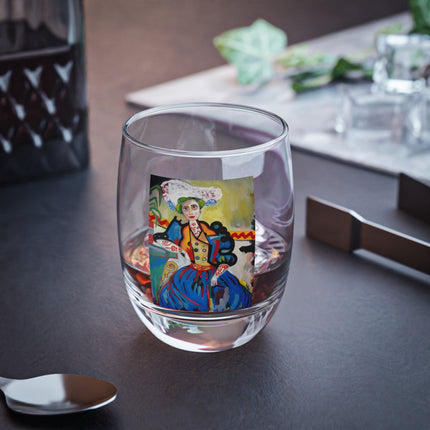 A Mulher by Amadeo de Souza-Carosa Whiskey Glass