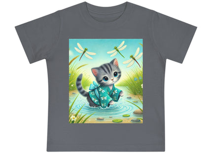 Kitten by the Still Waters Baby Short Sleeve T-Shirt