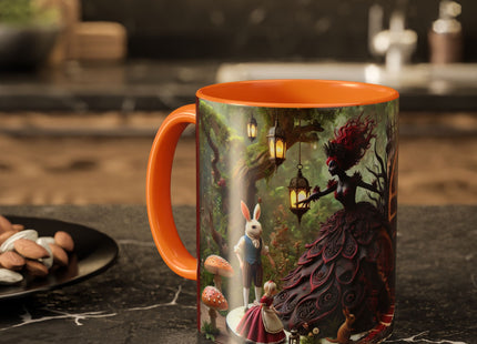 Malice in Wonderland – Gothic Halloween Colorful Mugs (11oz, 15oz)