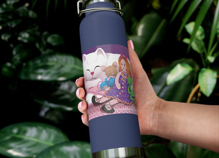 Joy of Friendship Copper Vacuum Insulated Bottle, 22oz