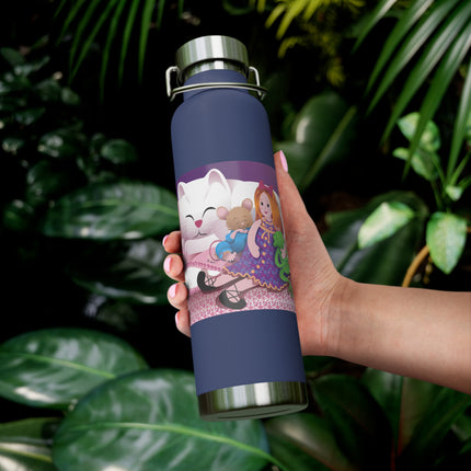 Joy of Friendship Copper Vacuum Insulated Bottle, 22oz