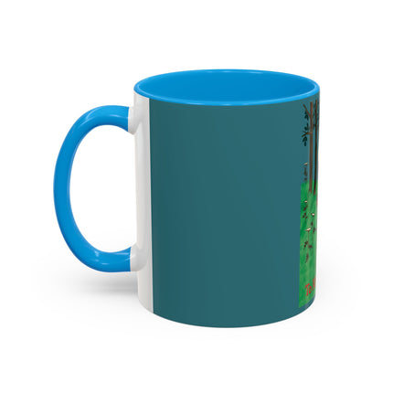 Peekaboo by Louis Wain Colorful Mugs (11oz, 15oz)