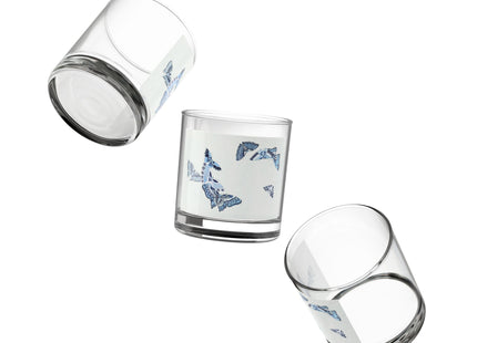 One Thousand Butterflies by - Kamisaka Sekka Rocks Glass, 10oz