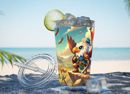 Watchful Guardian Sunsplash Tumbler with Straw, 16oz