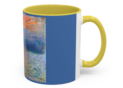 Sunrise by Claude Monet Colorful Mugs (11oz, 15oz)