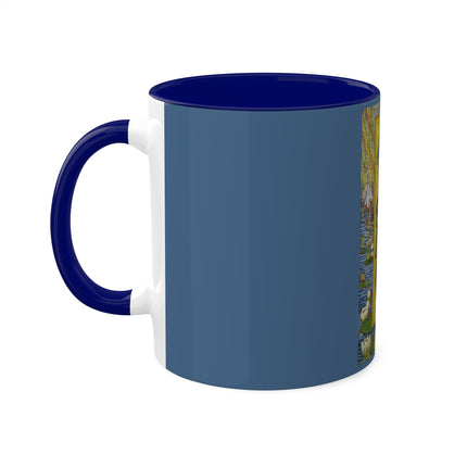 Courtesan (after Eisen) by Vincent Van Gogh Colorful Mugs, 11oz