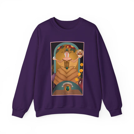 June & Pearl, Alexandrite (from the Gem Series) by Sofia Chiostri Heavy Blend™ Crewneck Sweatshirt